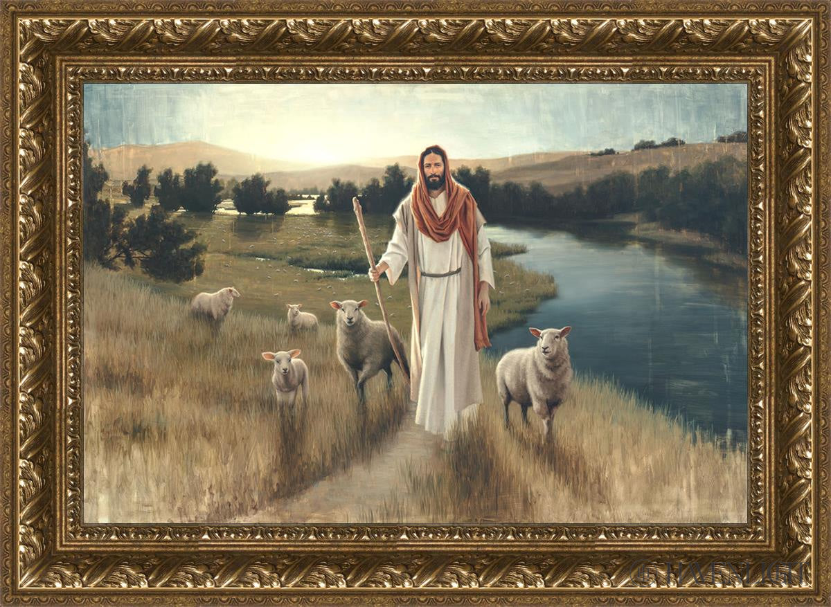 The Rescue Open Edition Canvas / 24 X 16 Gold 29 3/4 21 Art