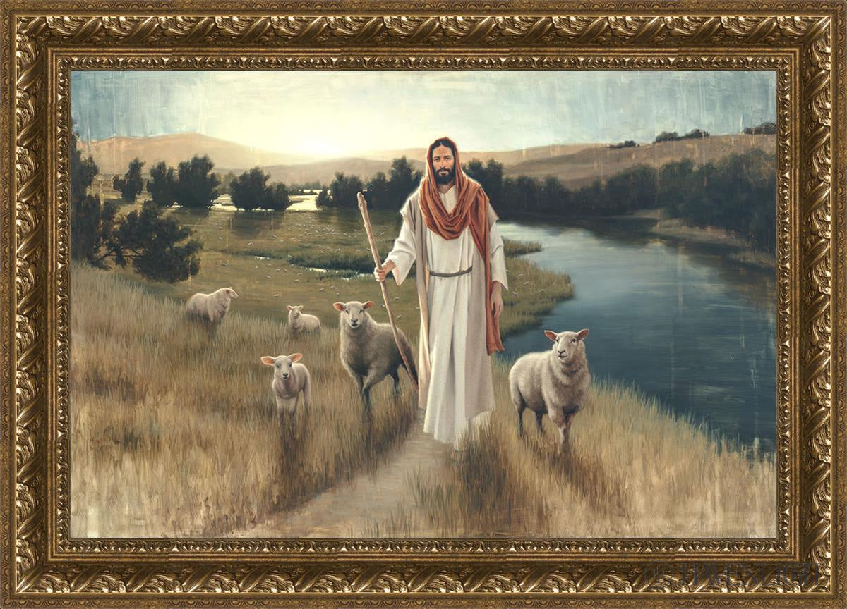 The Rescue Open Edition Canvas / 30 X 20 Gold 35 3/4 25 Art