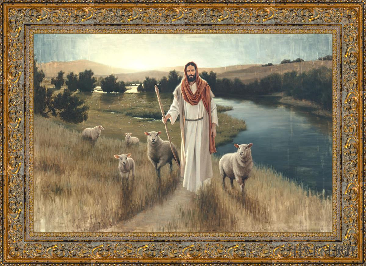 The Rescue Open Edition Canvas / 36 X 24 Gold 43 3/4 31 Art