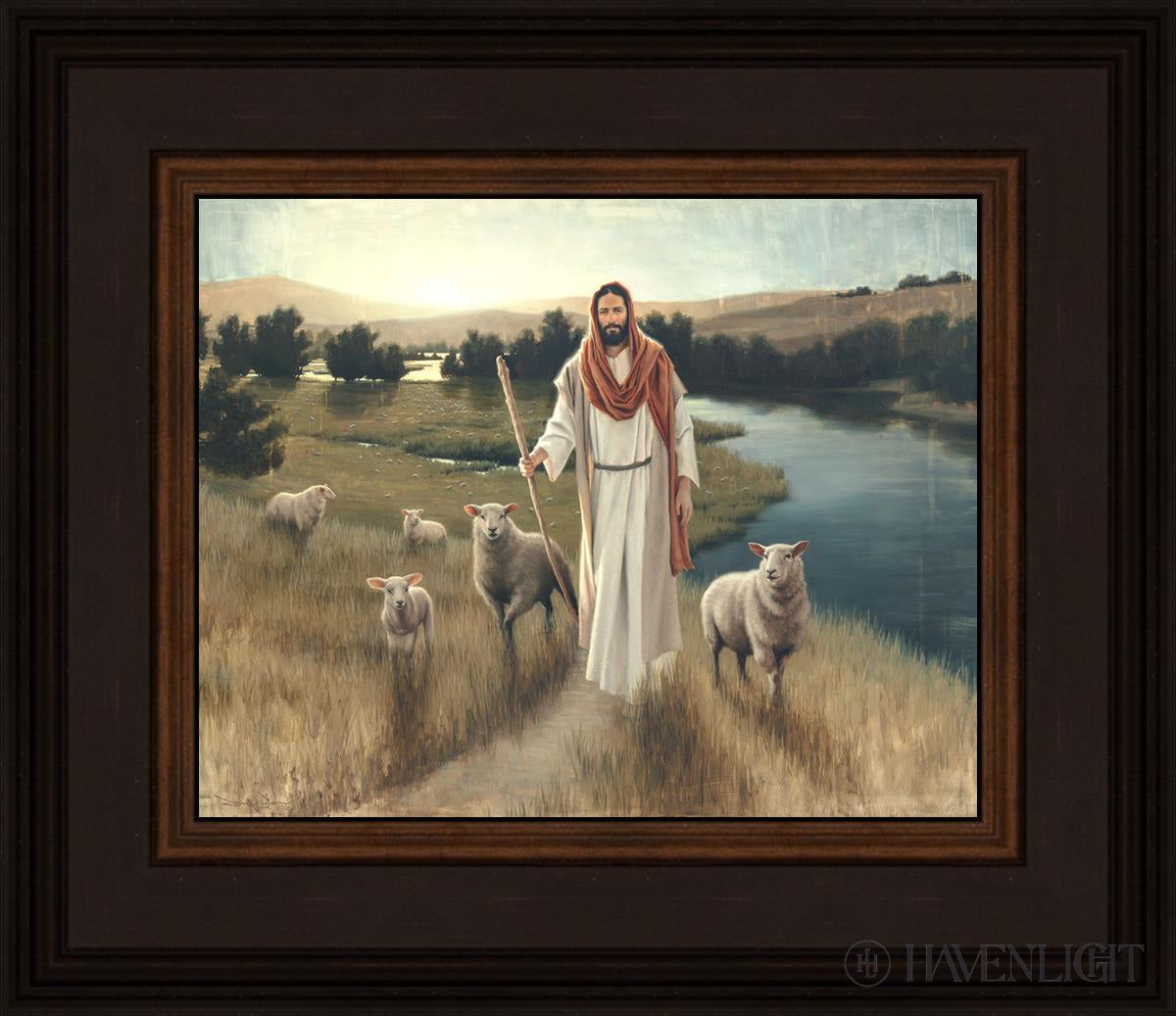 The Rescue Open Edition Print / 10 X 8 Brown 14 3/4 12 Art