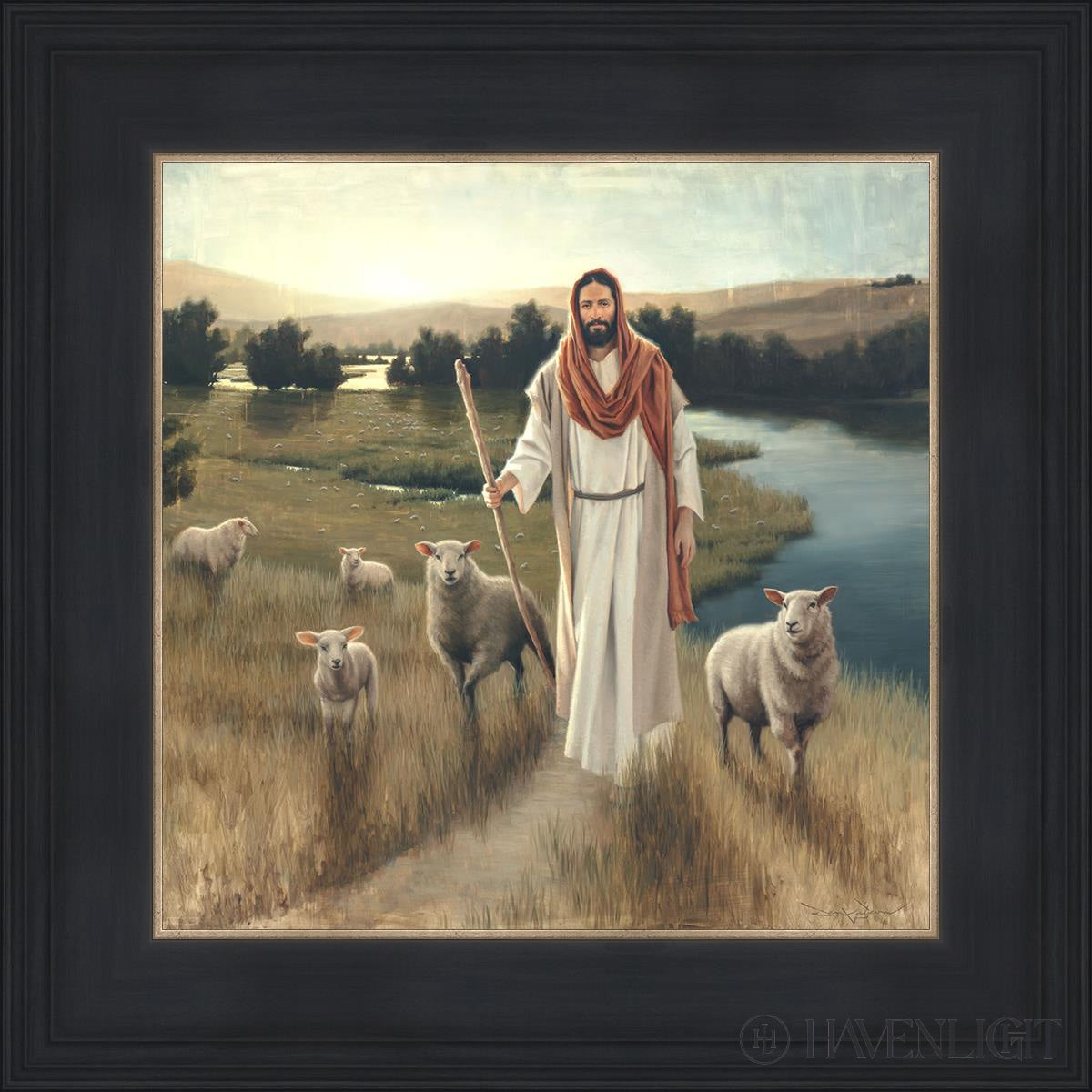 The Rescue Open Edition Print / 12 X Black 16 3/4 Art