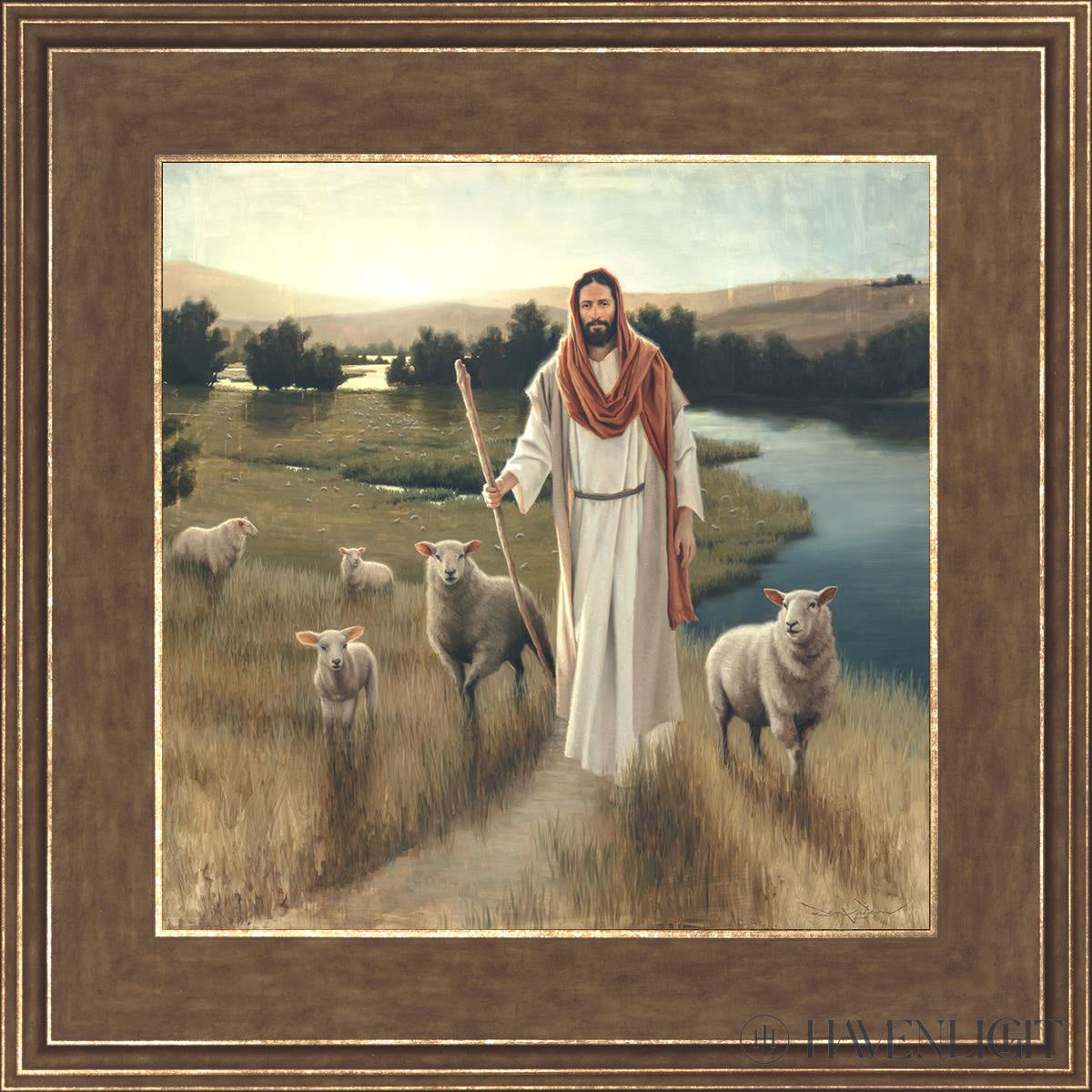 The Rescue Open Edition Print / 12 X Gold 16 3/4 Art
