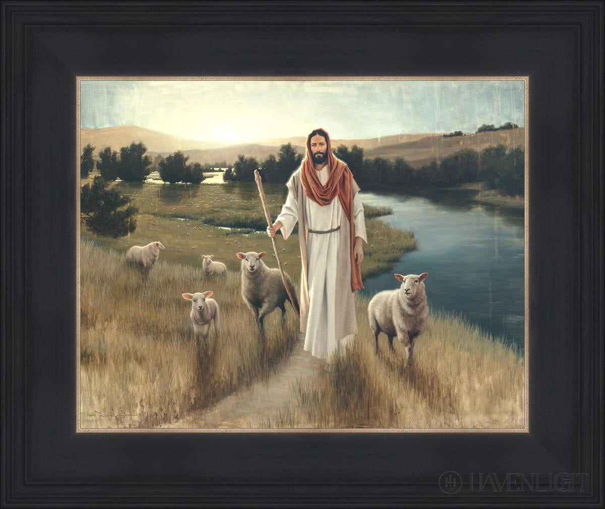 The Rescue Open Edition Print / 14 X 11 Black 18 3/4 15 Art