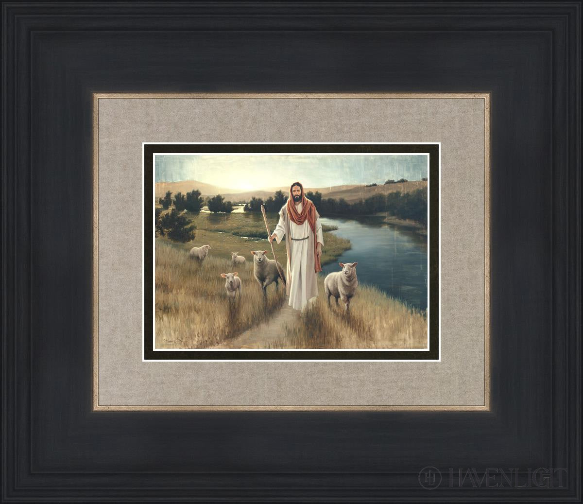 The Rescue Open Edition Print / 7 X 5 Black 14 3/4 12 Art
