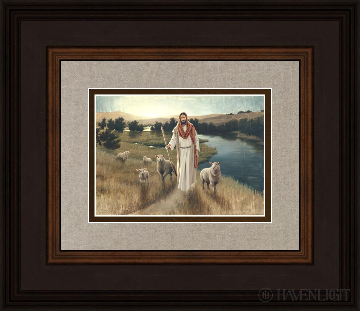The Rescue Open Edition Print / 7 X 5 Brown 14 3/4 12 Art