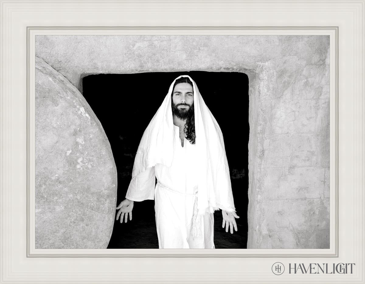 The Resurrected Christ Open Edition Canvas / 33 3/4 X 24 1/2 White 41 32 1/4 Art