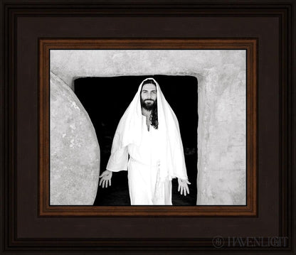 The Resurrected Christ Open Edition Print / 10 X 8 Brown 14 3/4 12 Art