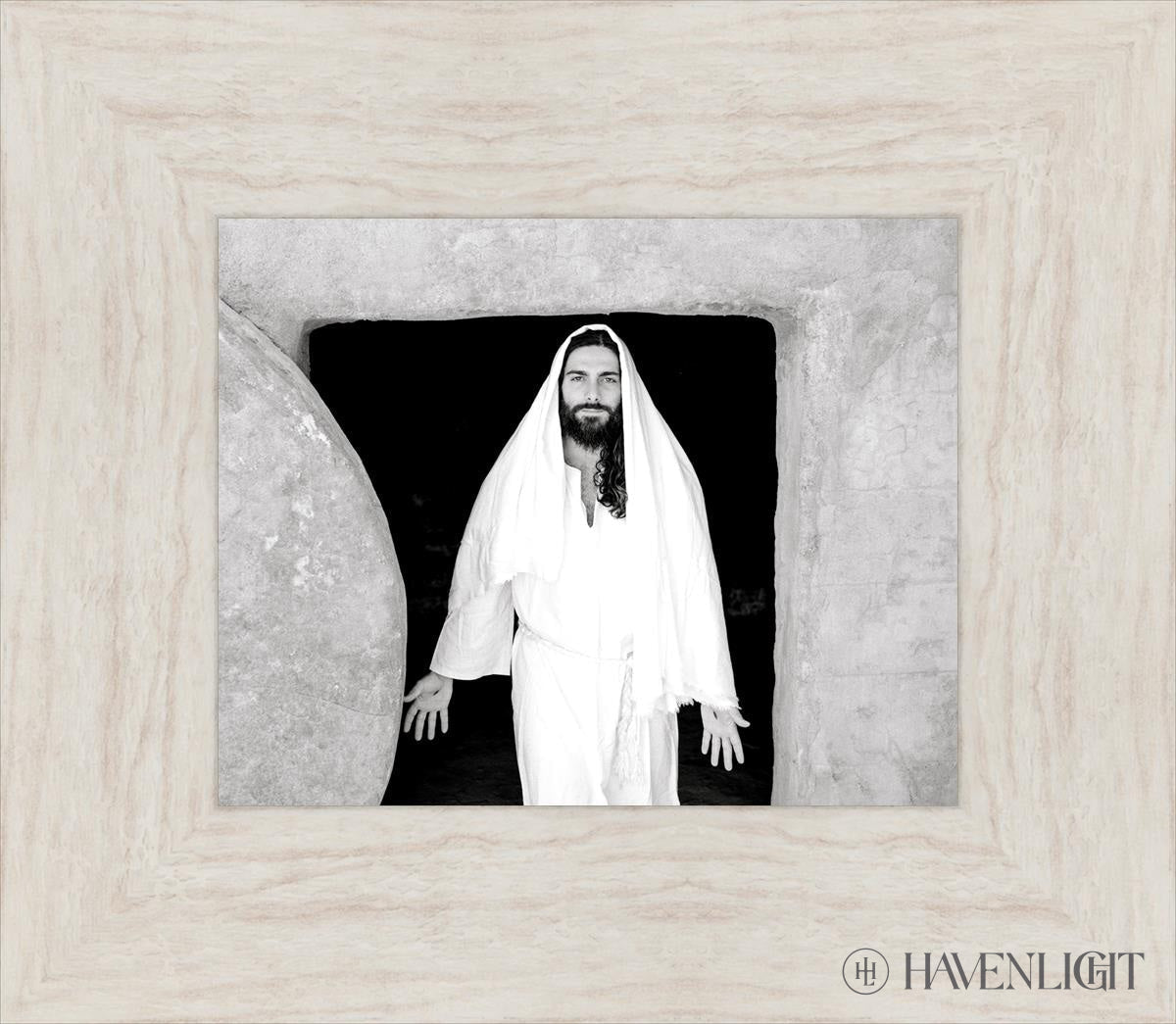 The Resurrected Christ Open Edition Print / 10 X 8 Ivory 15 1/2 13 Art