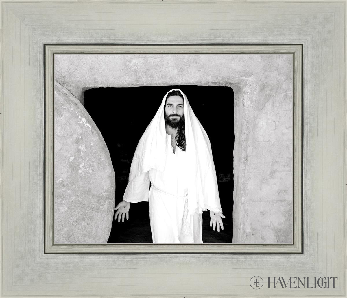 The Resurrected Christ Open Edition Print / 10 X 8 Silver 14 1/4 12 Art