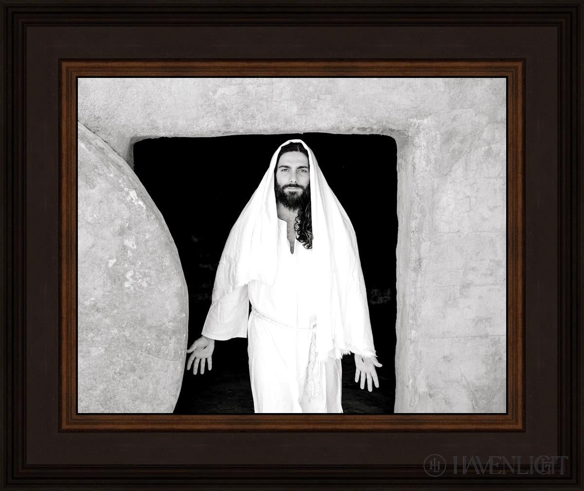 The Resurrected Christ Open Edition Print / 14 X 11 Brown 18 3/4 15 Art