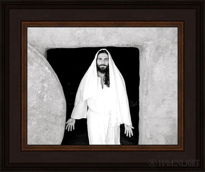 The Resurrected Christ Open Edition Print / 14 X 11 Brown 18 3/4 15 Art