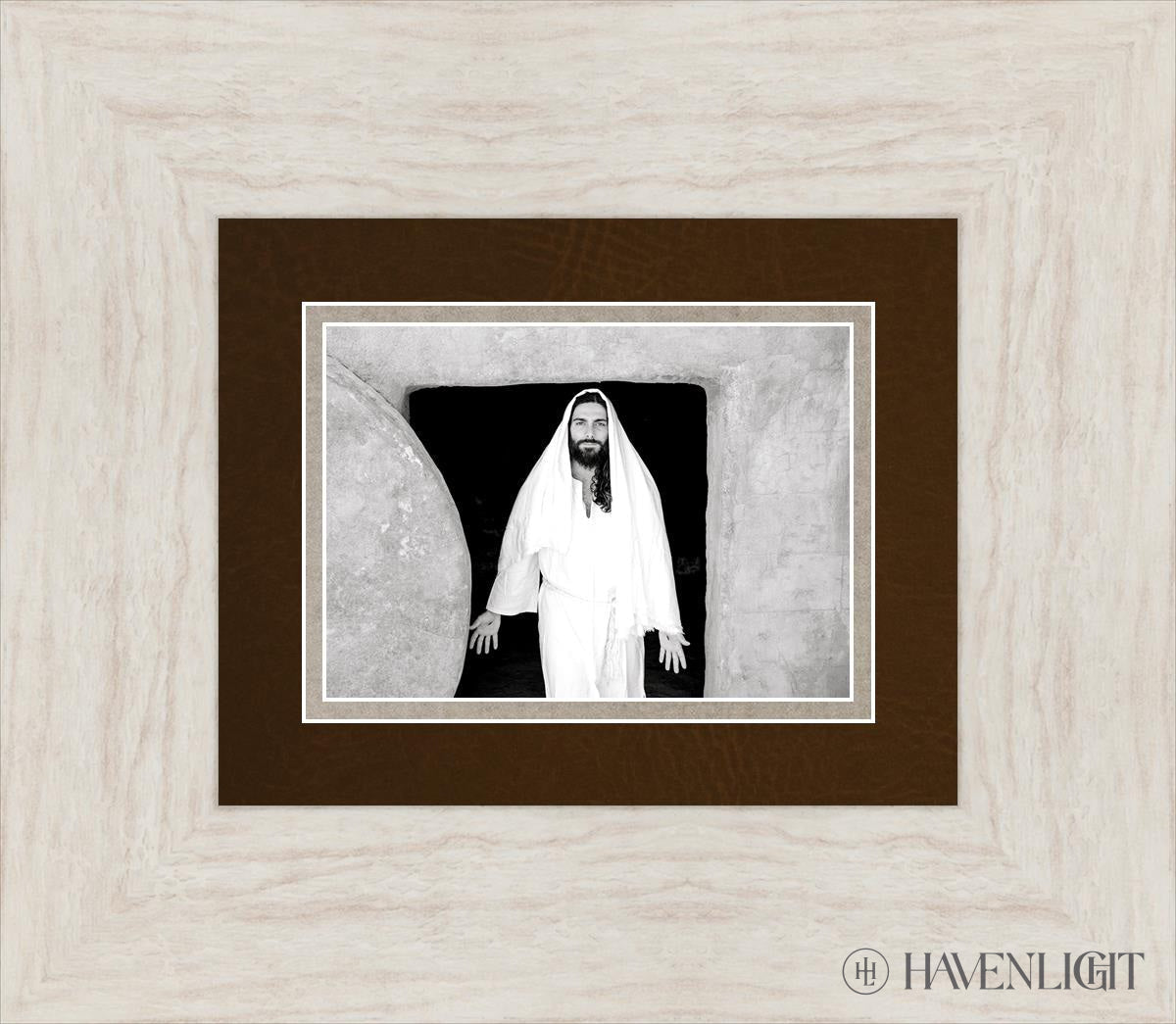 The Resurrected Christ Open Edition Print / 7 X 5 Ivory 15 1/2 13 Art