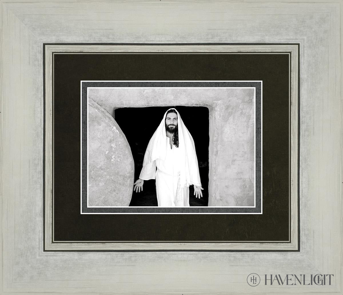 The Resurrected Christ Open Edition Print / 7 X 5 Silver 14 1/4 12 Art