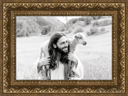 The Shepherd Open Edition Canvas / 18 X 12 Gold 23 3/4 17 Art
