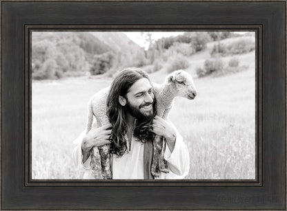 The Shepherd Open Edition Canvas / 24 X 16 Black 30 1/2 22 Art