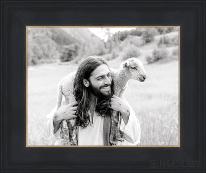 The Shepherd Open Edition Print / 14 X 11 Black 18 3/4 15 Art