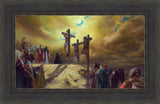 The Sixth Hour At Calvary Open Edition Canvas / 28 X 16 Black 34 1/2 22 Art