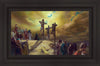 The Sixth Hour At Calvary Open Edition Canvas / 28 X 16 Brown 35 3/4 23 Art