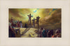 The Sixth Hour At Calvary Open Edition Print / 14 X 8 White 18 1/4 12 Art