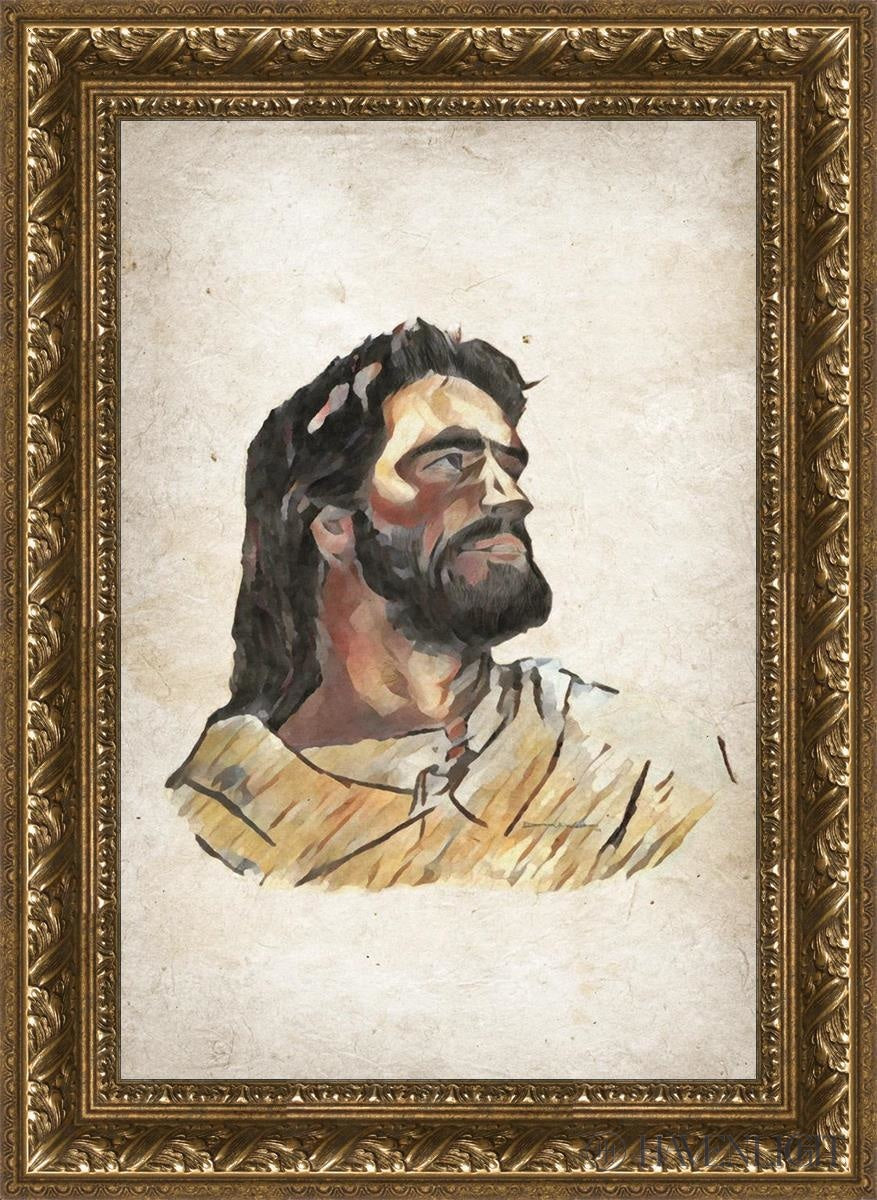 The Strength Of Christ Open Edition Canvas / 16 X 24 Gold 21 3/4 29 Art