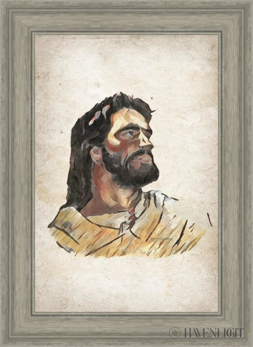 The Strength Of Christ Open Edition Canvas / 16 X 24 Gray 21 3/4 29 Art