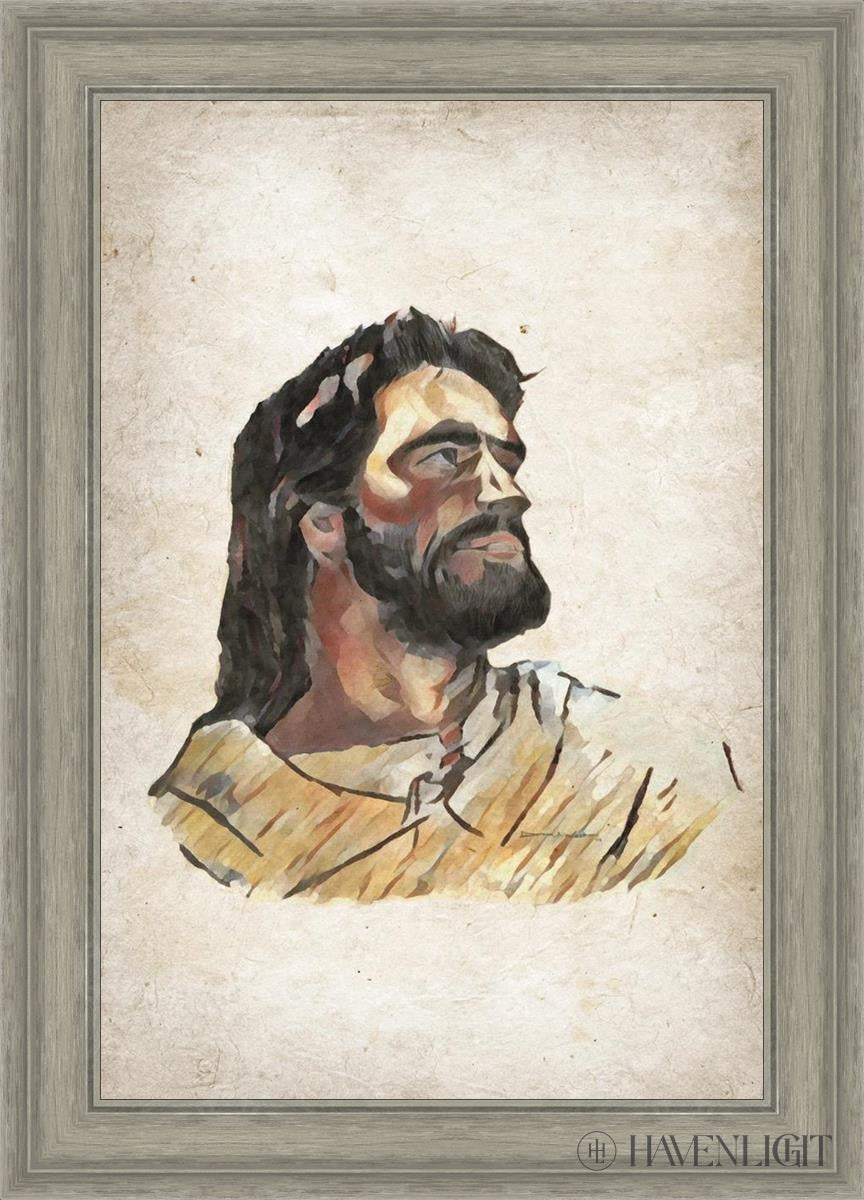 The Strength Of Christ Open Edition Canvas / 20 X 30 Gray 25 3/4 35 Art
