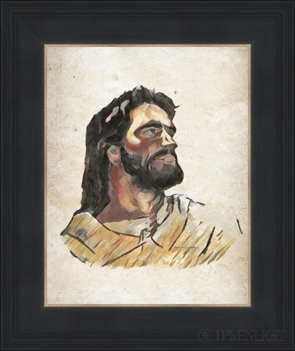 The Strength Of Christ Open Edition Print / 11 X 14 Black 15 3/4 18 Art