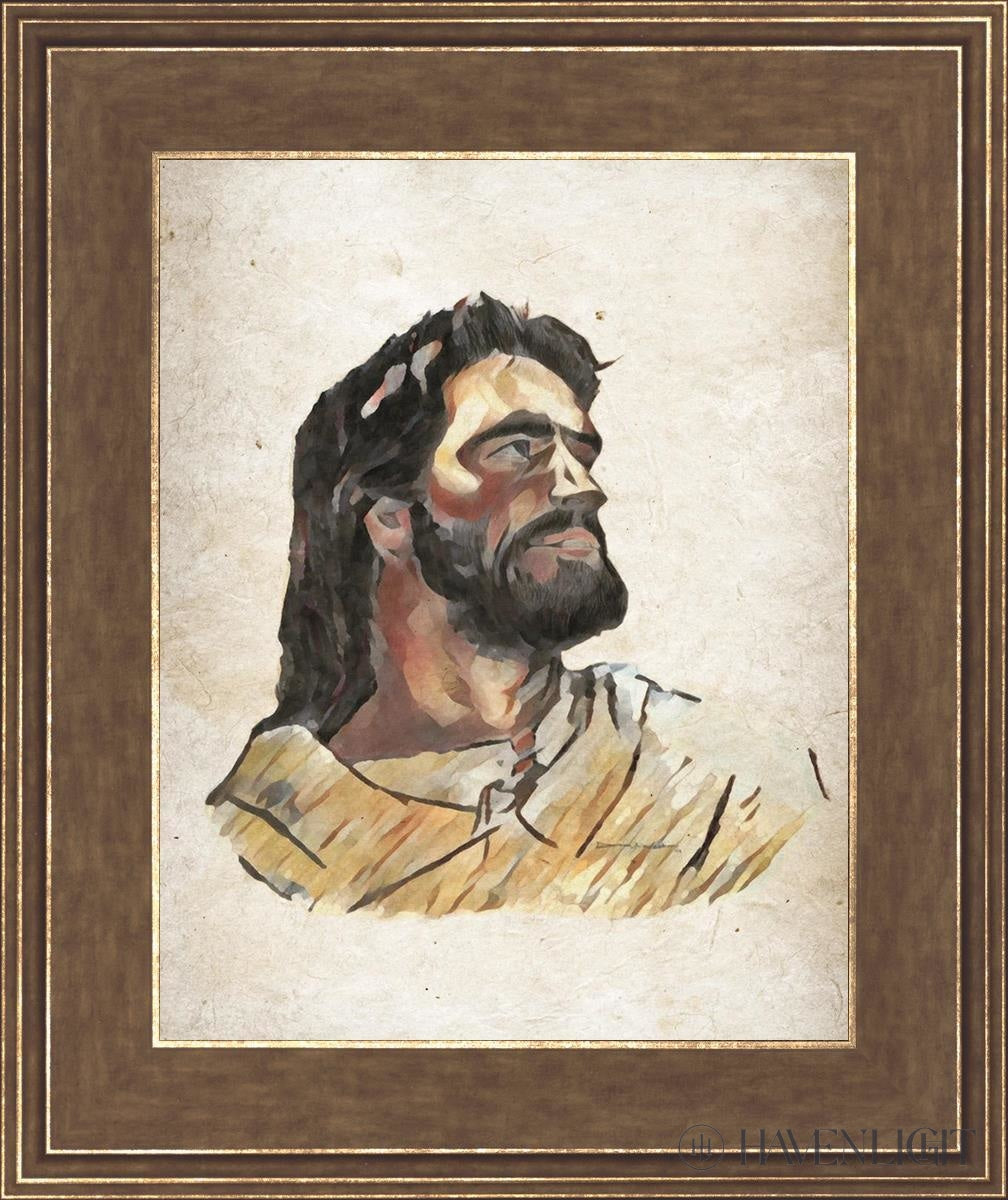 The Strength Of Christ Open Edition Print / 11 X 14 Gold 15 3/4 18 Art