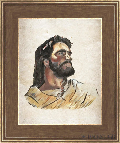 The Strength Of Christ Open Edition Print / 11 X 14 Gold 15 3/4 18 Art