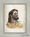 The Strength Of Christ Open Edition Print / 11 X 14 Silver 15 1/4 18 Art