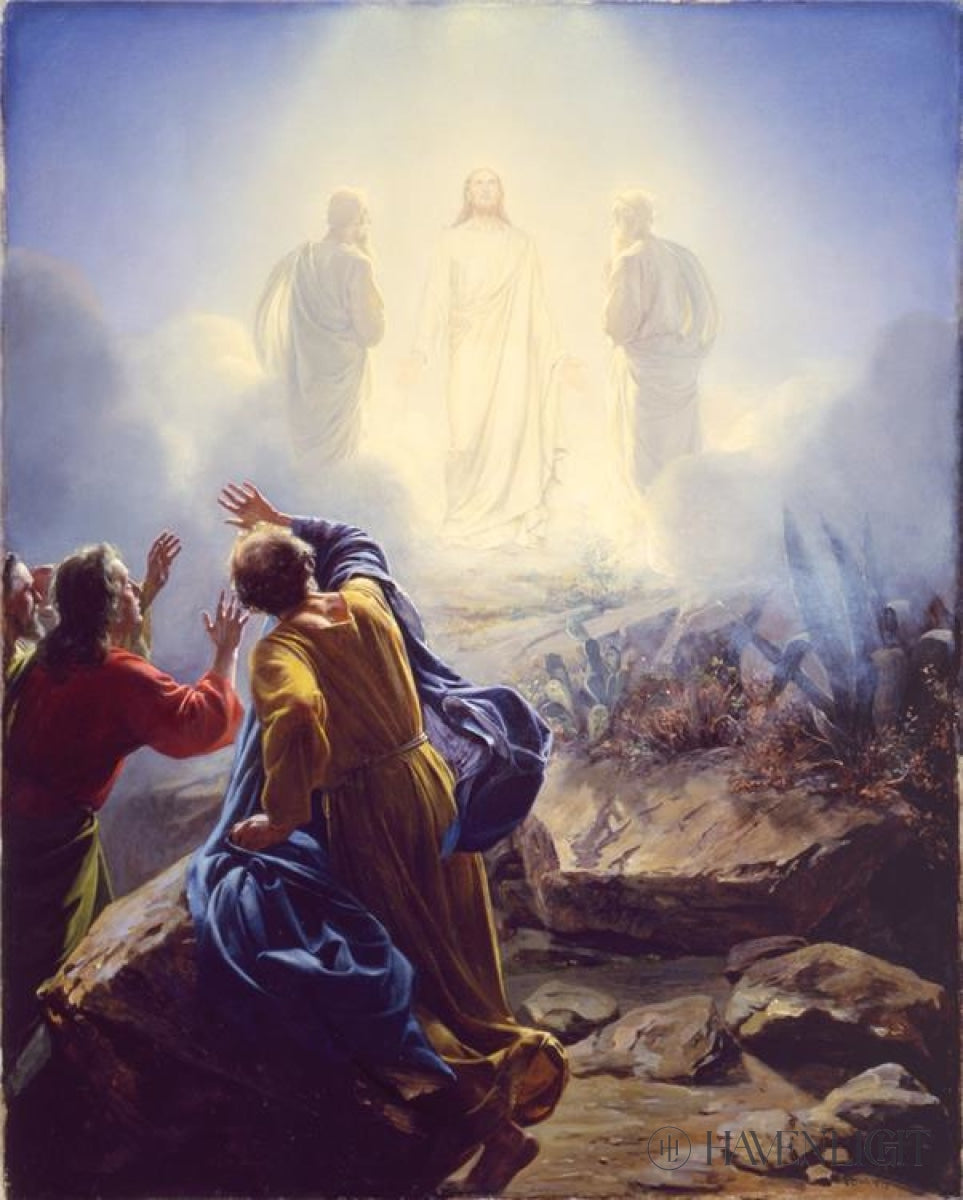 The Transfiguration Of Christ Open Edition Canvas / 31 1/2 X 40 Rolled In Tube Art
