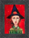 The Witch Open Edition Print / 5 X 7 Frame B 6.5 8.5 Oep