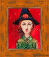 The Witch Open Edition Print / 8 X 10 Frame O 11.5 13.5 Oep