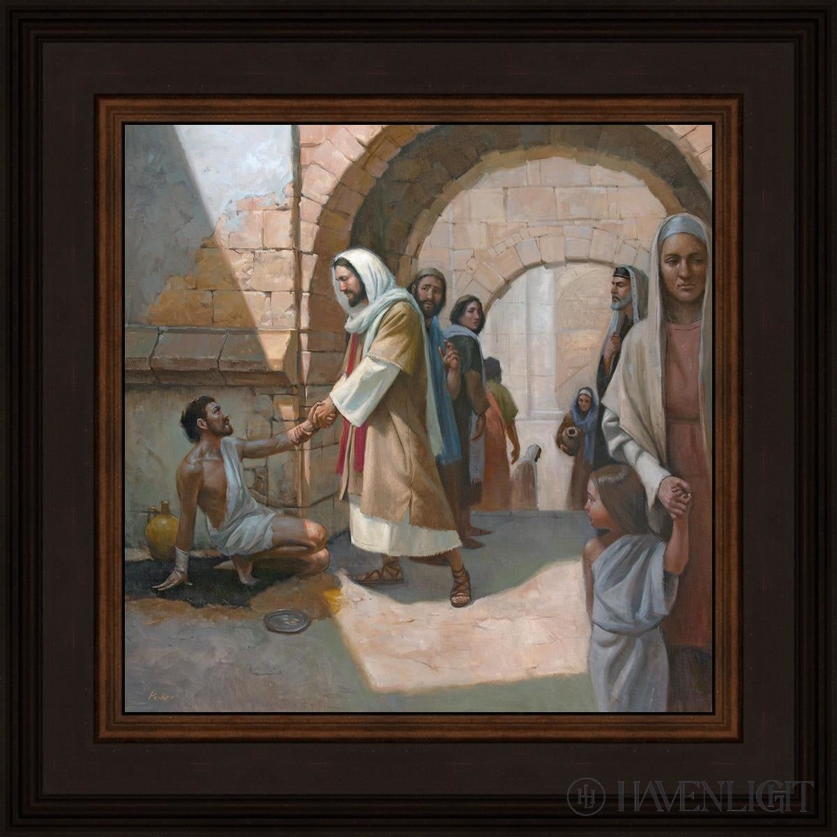 Time For The One Open Edition Print / 12 X Brown 16 3/4 Art