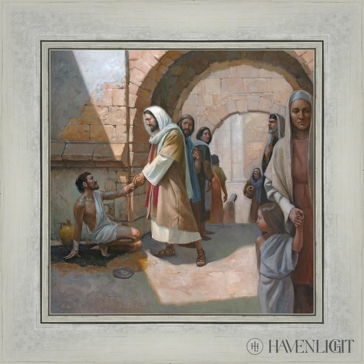 Time For The One Open Edition Print / 12 X Silver 16 1/4 Art