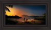 Time With The Lamb Open Edition Canvas / 30 X 15 Brown 37 3/4 22 Art