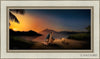 Time With The Lamb Open Edition Canvas / 30 X 15 Ivory 36 1/2 21 Art