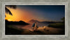 Time With The Lamb Open Edition Canvas / 30 X 15 Silver 34 3/4 19 Art