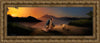Time With The Lamb Open Edition Canvas / 36 X 12 Gold 41 3/4 17 Art