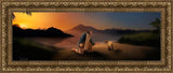 Time With The Lamb Open Edition Canvas / 36 X 12 Gold 41 3/4 17 Art