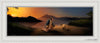 Time With The Lamb Open Edition Canvas / 36 X 12 White 41 3/4 17 Art