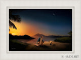 Time With The Lamb Open Edition Canvas / 36 X 24 White 45 3/4 33 Art
