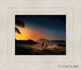 Time With The Lamb Open Edition Print / 10 X 8 Ivory 15 1/2 13 Art
