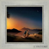 Time With The Lamb Open Edition Print / 12 X Silver 16 1/4 Art