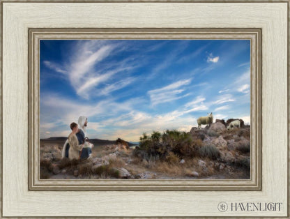 Training The Young Shepherd Open Edition Canvas / 18 X 12 Ivory 24 1/2 Art