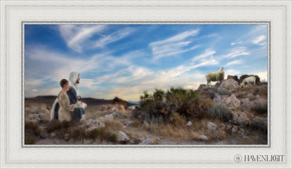 Training The Young Shepherd Open Edition Canvas / 30 X 15 White 35 3/4 20 Art