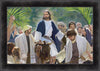 Triumphal Entry Large Art Open Edition Canvas / 48 X 32 Dark Olive 56 40