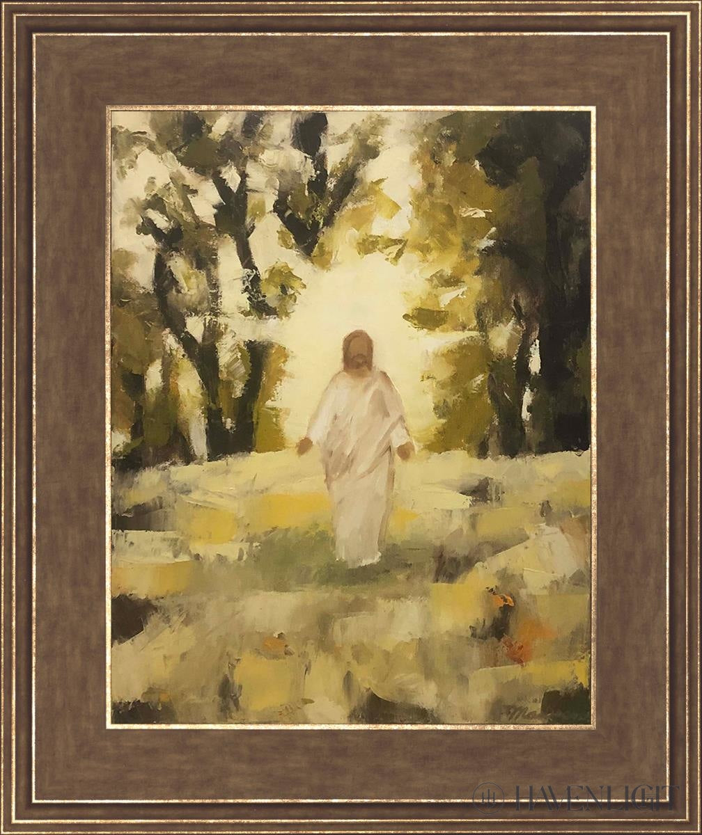 Trust Him Open Edition Print / 11 X 14 Gold 15 3/4 18 Art