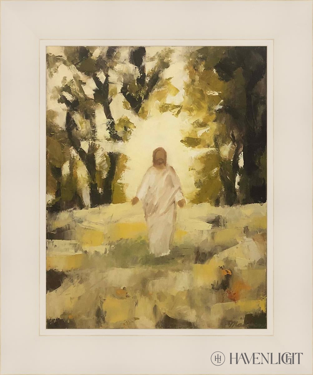 Trust Him Open Edition Print / 11 X 14 White 15 1/4 18 Art