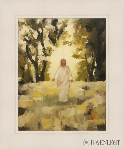 Trust Him Open Edition Print / 11 X 14 White 15 1/4 18 Art